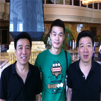 小品笑星（全和全利组合）合影