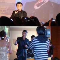 苗侨伟钟镇涛出席东莞抗衰老化妆品活动