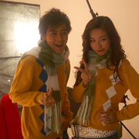 林志颖代言佰奇美休闲服饰拍摄现场